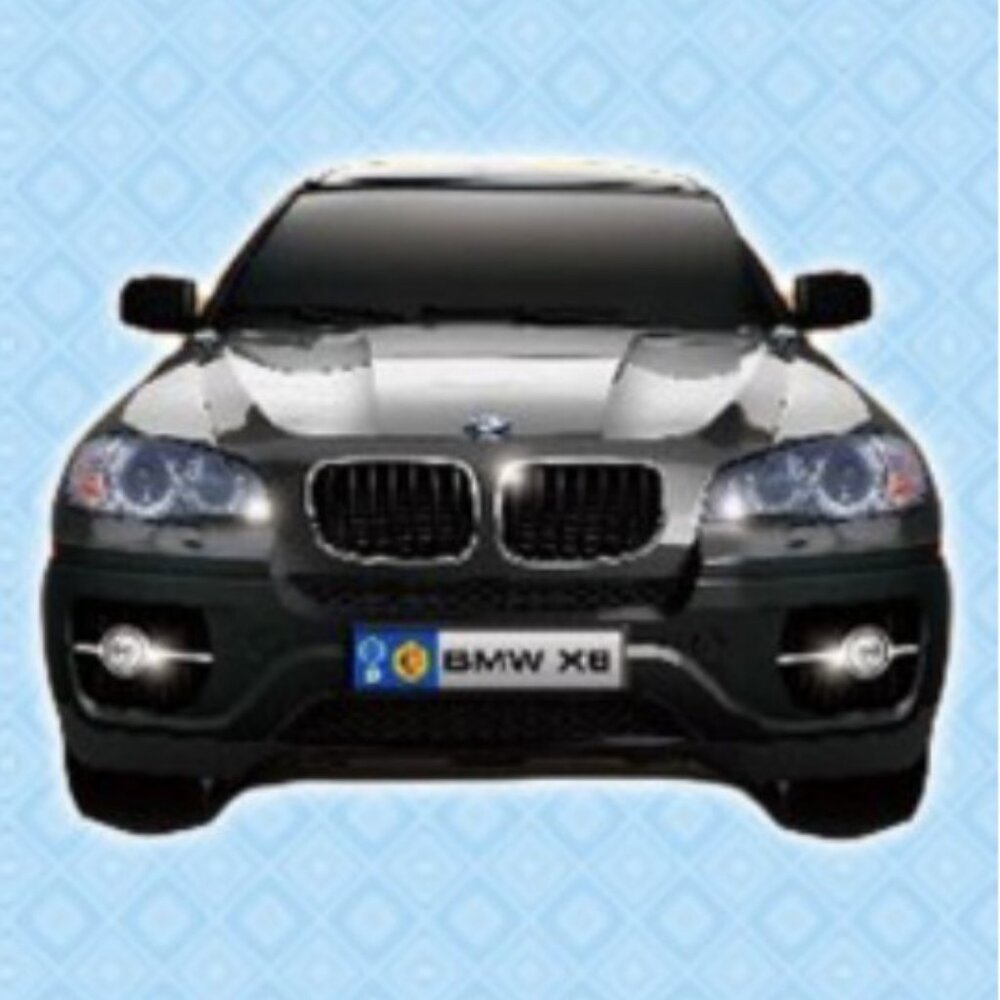 New Black BMW X6 Licensed R/C Remote Control Car Japan Toreba 20.4cm